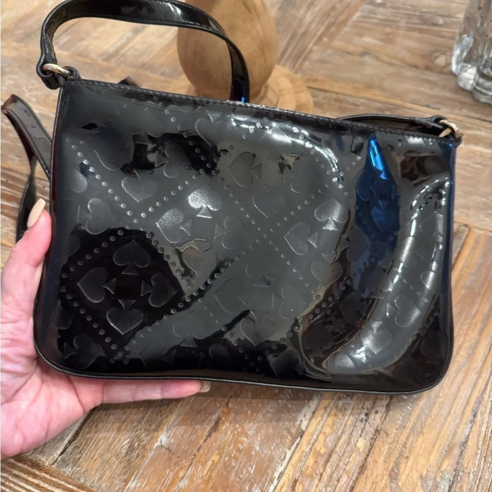 Kate Spade Black Patent Leather Purse
